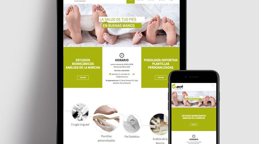 Charcot web responsive