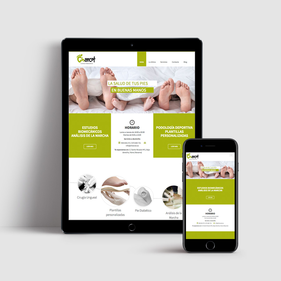 Charcot web responsive